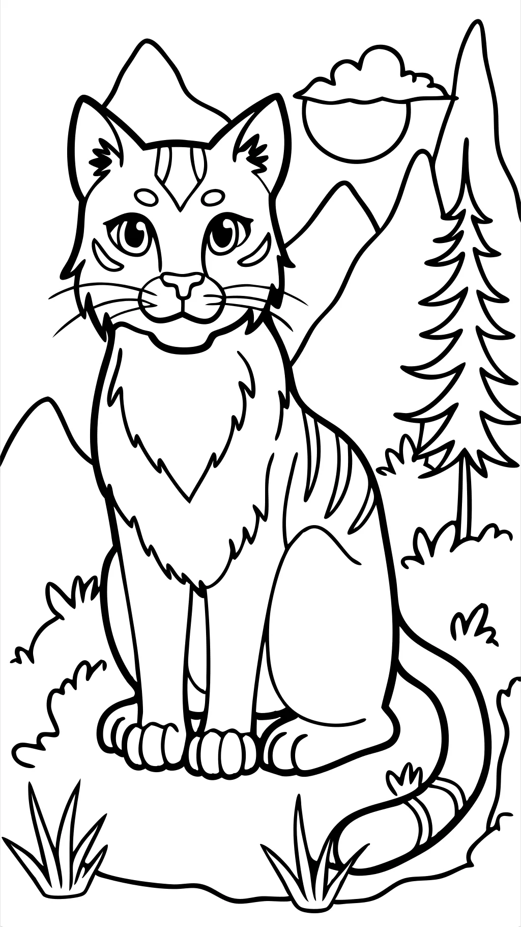 thunderclan warrior cat coloring pages raskal.com